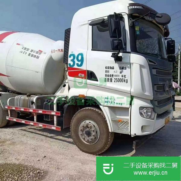 吉林出售二手12立方三一攪拌車