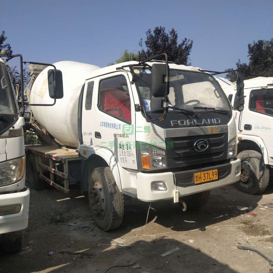 出售二手 8方豪沃攪拌罐車 手續齊全 分期付款