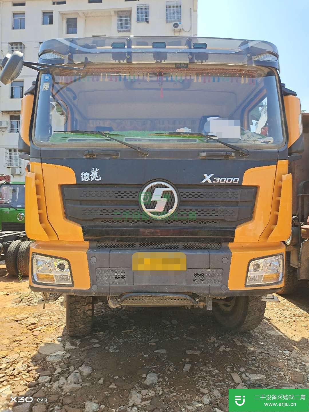 江西出售二手陜汽重卡430馬力自卸車