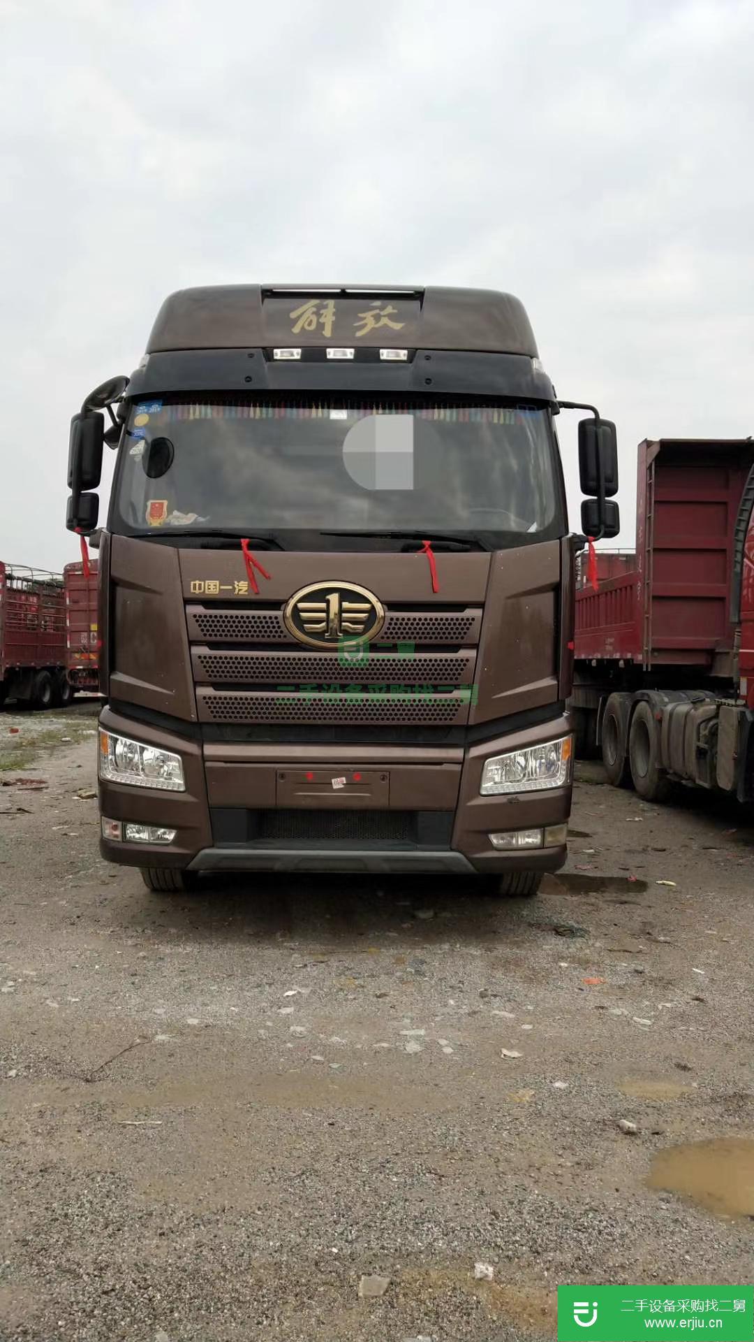 江西出售二手一汽解放550馬力半掛車