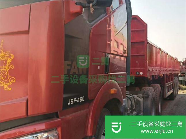 江西出售二手一汽解放J6P半掛車