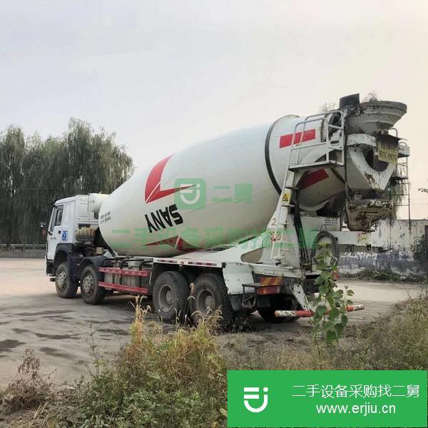 河南出售二手豪沃22方攪拌車