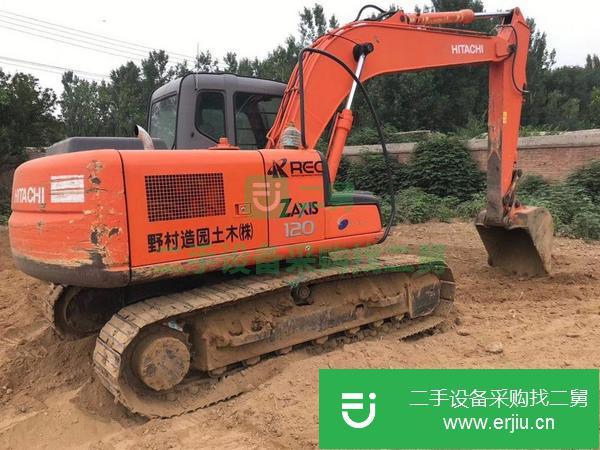 北京出售二手日立120挖掘機