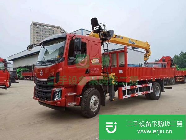 浙江出售二手8噸隨車吊