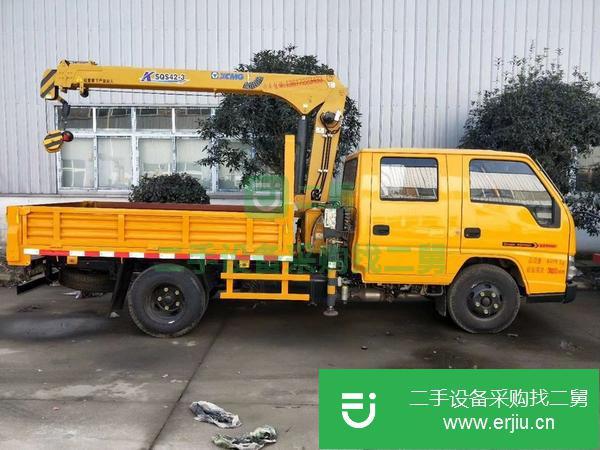 廣西出售二手江鈴雙排座隨車吊
