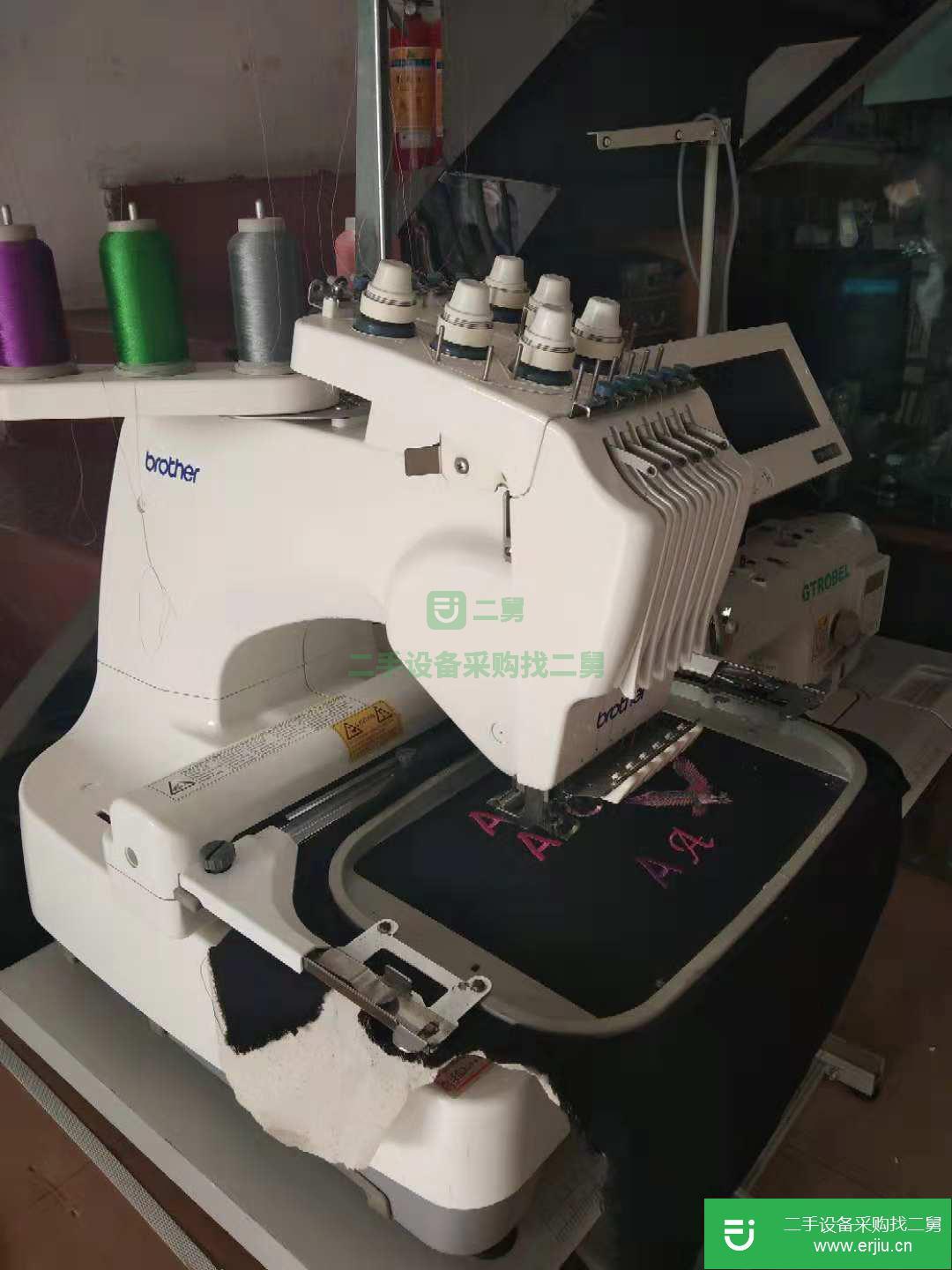 浙江出售二手兄弟單頭繡花機