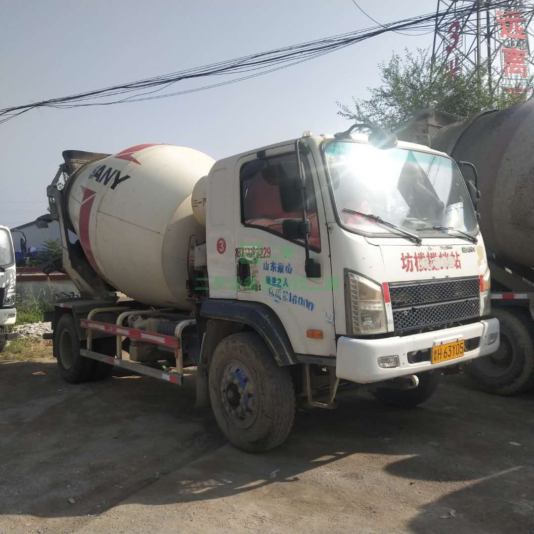 出售二手歐曼國四14年 8方攪拌罐車