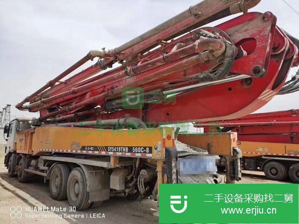 云南出售二手三一56米泵車