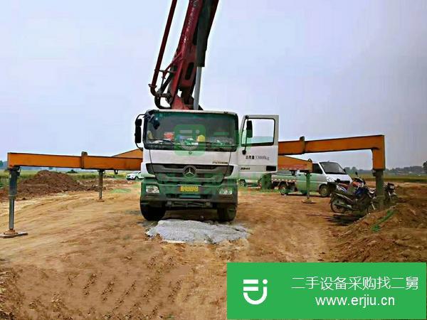 江蘇出售二手大奔48米泵車