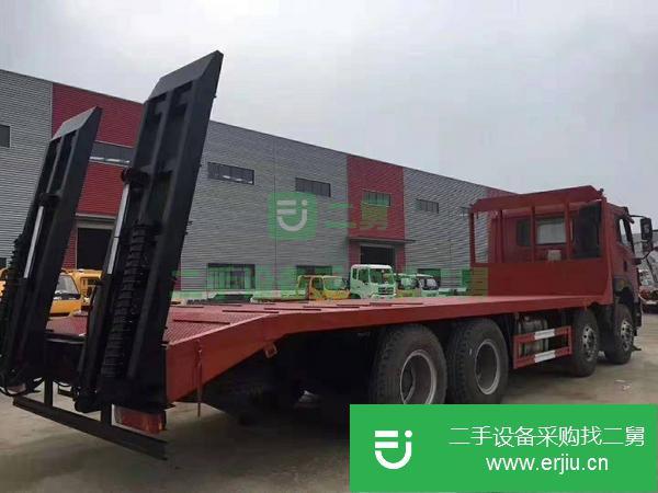湖北出售二手前四后八平板運輸車
