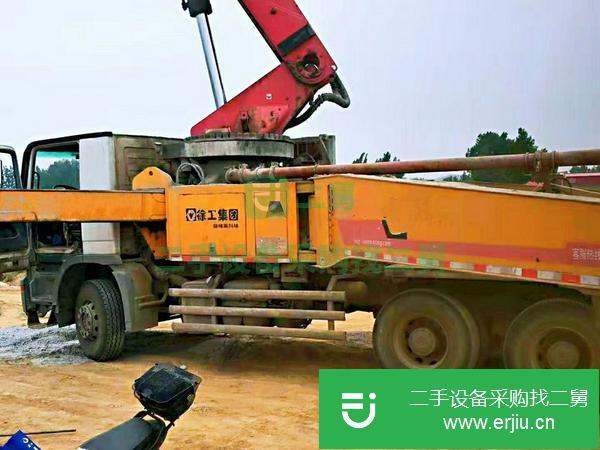 江蘇出售二手大奔48米泵車