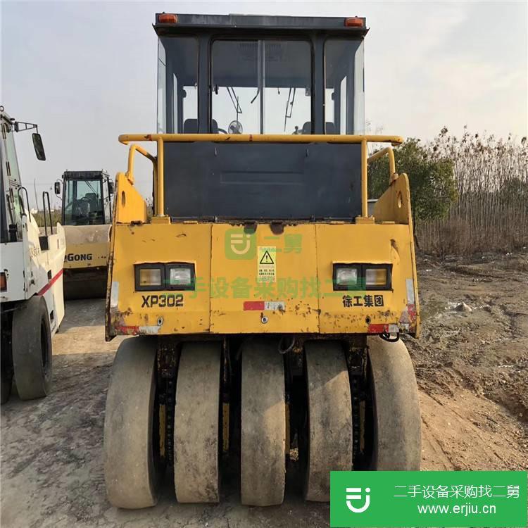 上海出售二手膠輪壓路機