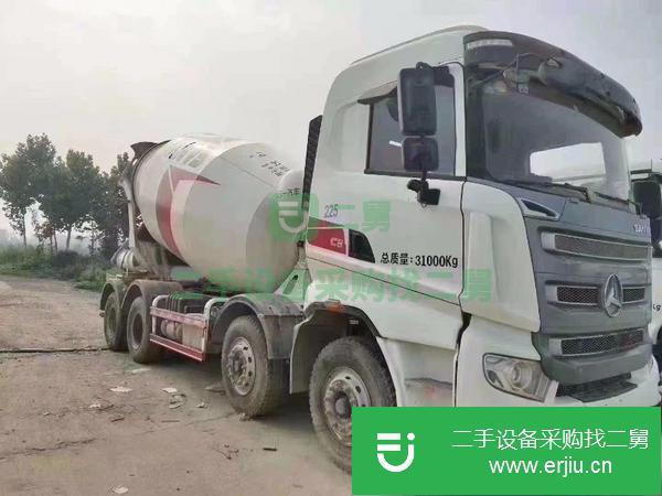 浙江出售二手三一12方輕量化攪拌罐車
