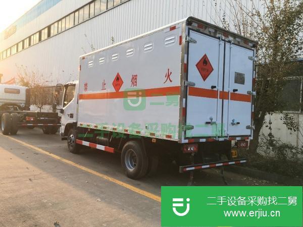 遼寧出售二手福田歐馬可危險品廂式運輸車