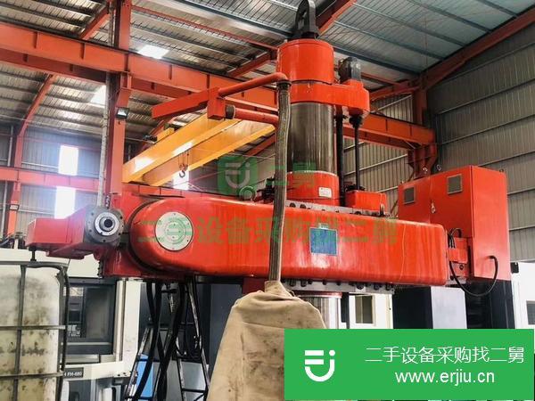 浙江出售二手中捷TUD8025滑座式萬向數控搖臂鉆床