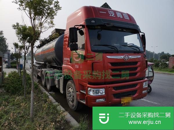 河南出售二手八類鹽酸槽罐車