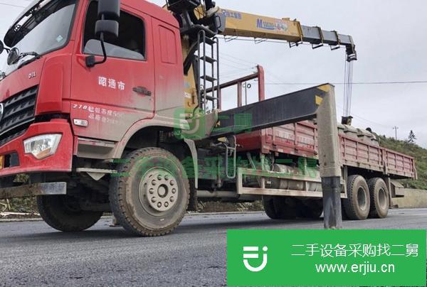 甘肅出售二手徐工12噸隨車吊