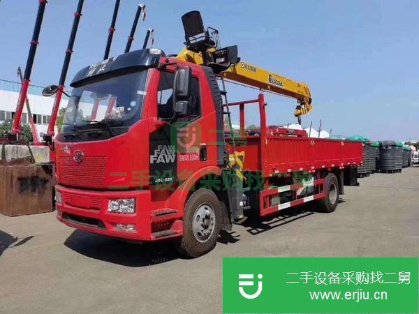 浙江出售二手徐工14噸隨車吊