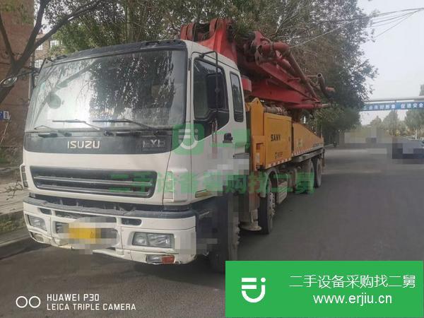 北京出售二手五十鈴46米泵車