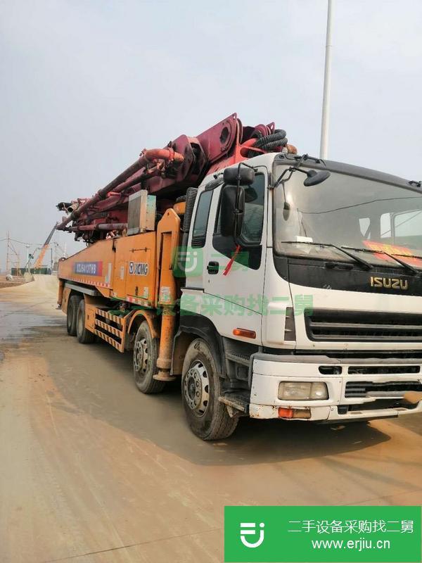 河北出售二手12年徐工52米泵車