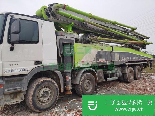 江蘇出售二手中聯(lián)國五56米泵車