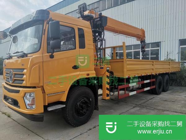 江蘇出售二手東風后八輪12噸隨車吊