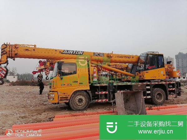 山東出售二手駿通12噸汽車吊