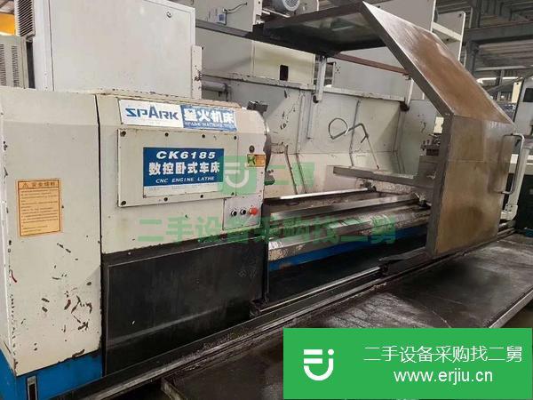 浙江出售二手星火CK6185x3米數控車床發那科oi-TD系統