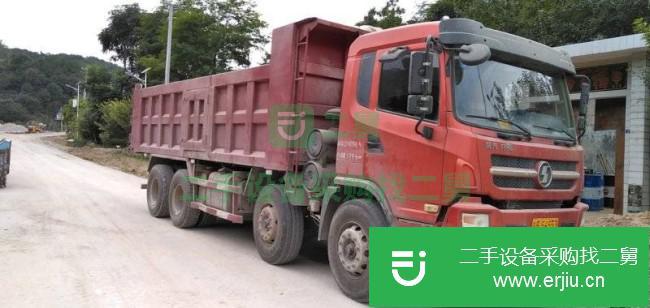 陜西出售二手陜汽華山前四后八自卸車
