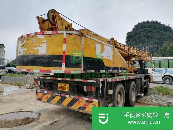 廣西出售二手2011年國三徐工20b汽車吊