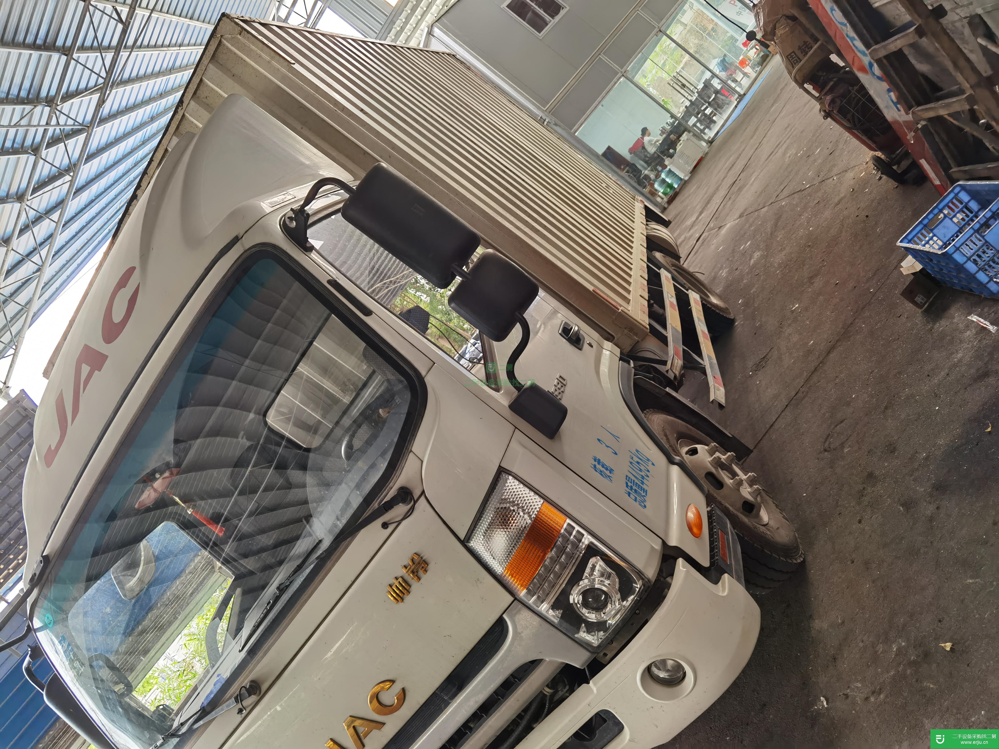 廣東出售二手江淮帥鈴箱式貨車