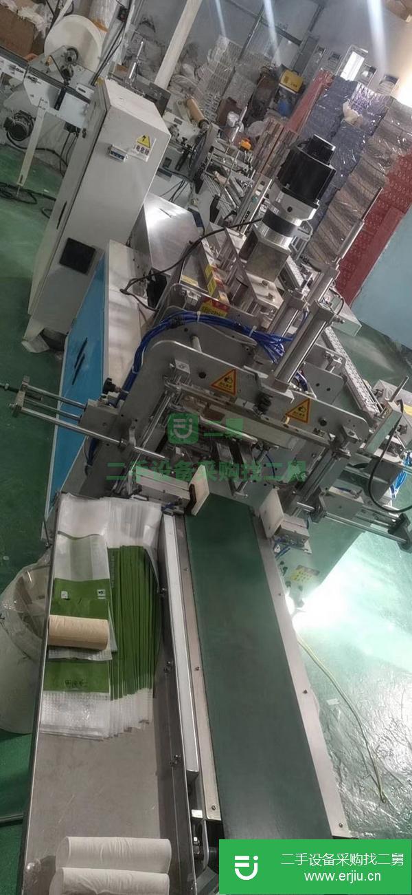 山東出售二手3米復(fù)卷機，帶機械手，程富大回旋