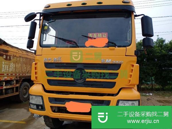 山東出售二手5.8米后八輪德龍自卸車  350馬力
