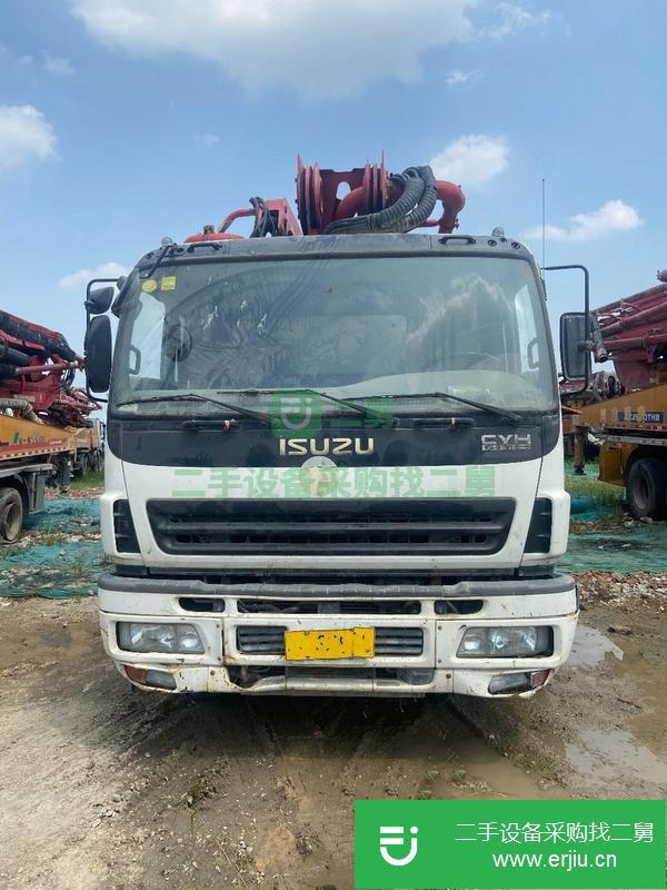 江蘇出售二手徐工56米泵車