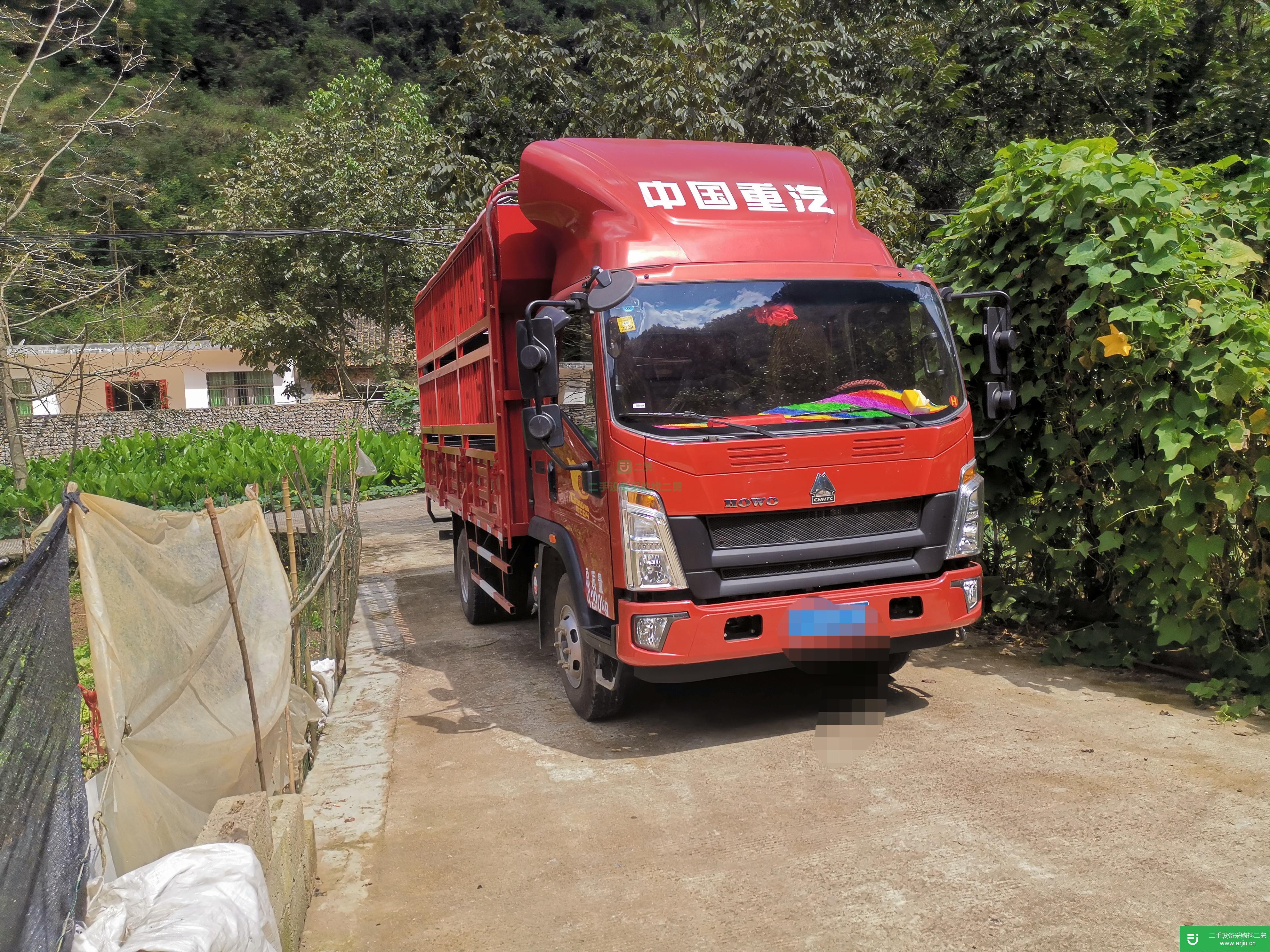 貴州出售二手重汽160馬力貨車