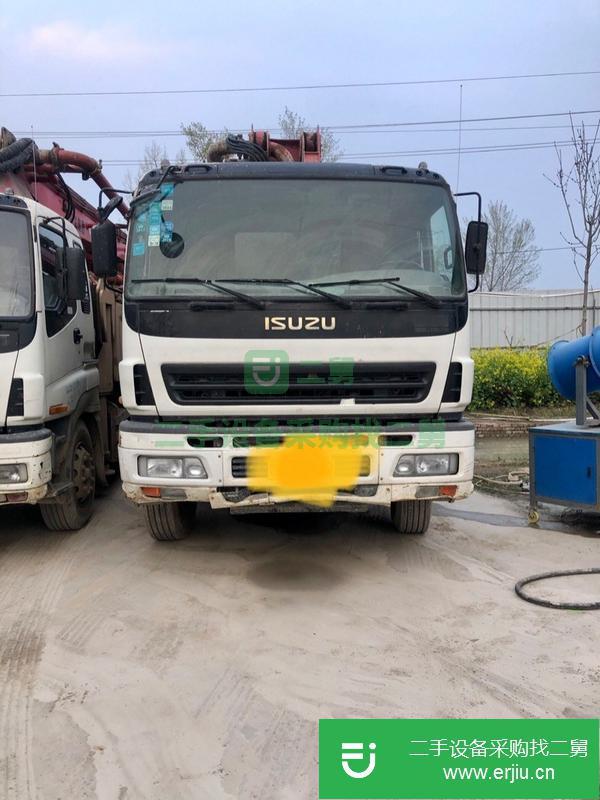 河南出售二手徐工37米泵車