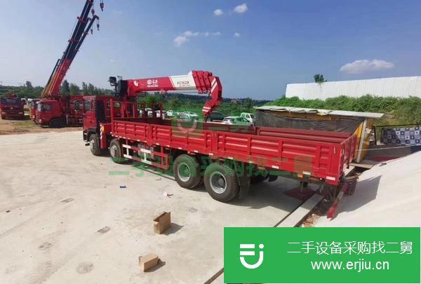 浙江出售二手前四后八長(zhǎng)興12噸四節(jié)臂隨車(chē)吊
