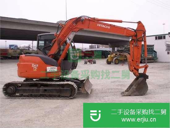 江蘇出售二手日立ZX75US挖掘機(jī)