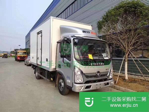 湖北出售二手奧鈴速運4.2米六康明斯130馬力冷藏車