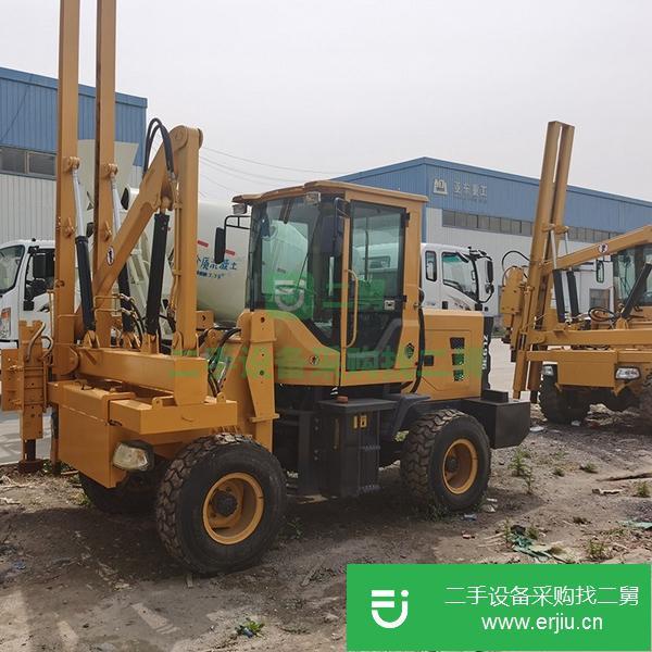 山東出售二手小型高速公路打樁機