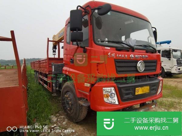 云南出售二手后八輪12噸隨車吊