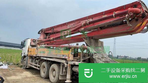河北出售二手三一37米泵車，手續(xù)齊全