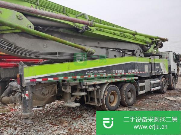 江蘇出售二手中聯(lián)國五56米泵車