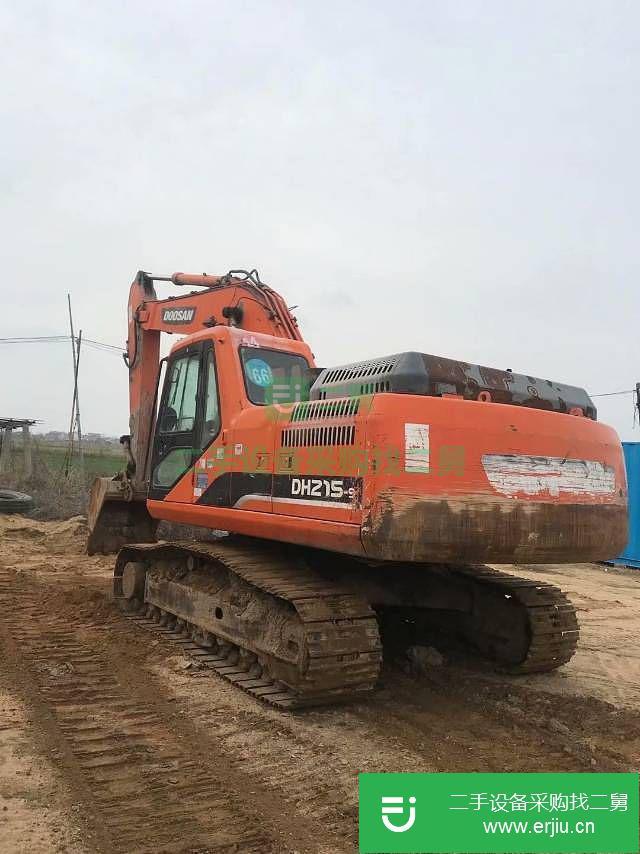 江蘇出售二手斗山DH215-9挖掘機