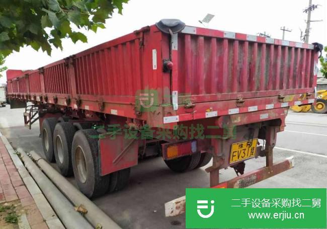 河南出售二手陜汽重卡13米掛車