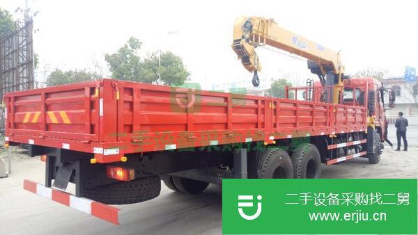 浙江出售二手東風專底后雙橋D3徐工12噸隨車吊
