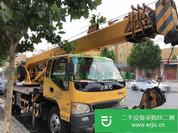 河南出售二手柳工四節臂八噸汽車吊