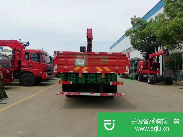 湖北出售二手東風(fēng)天龍前四后八康機(jī)270馬力隨車吊