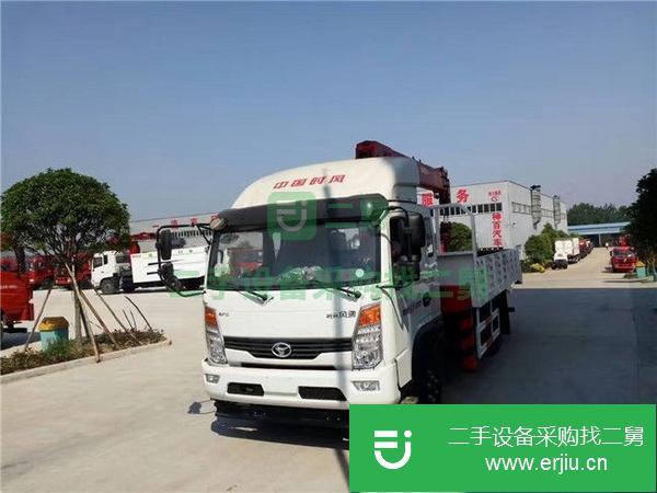 湖北出售二手時(shí)風(fēng)6.3噸單橋隨車吊