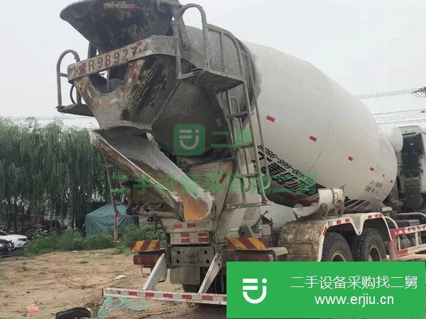 青海出售二手豪沃亞特國四16年大14方攪拌車